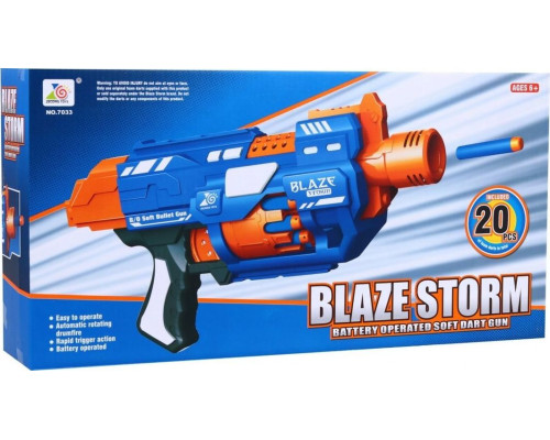 Електрична гвинтівка для дітей 6+ Blaze Storm 20 довгих пінопластових куль + дальність до 10 м