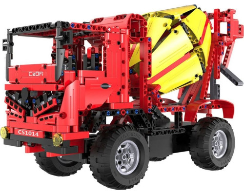 Бетонозмішувач + підйомник 2в1 на дистанційному керуванні для дітей 6+ Технічні блоки CaDA 814 ел