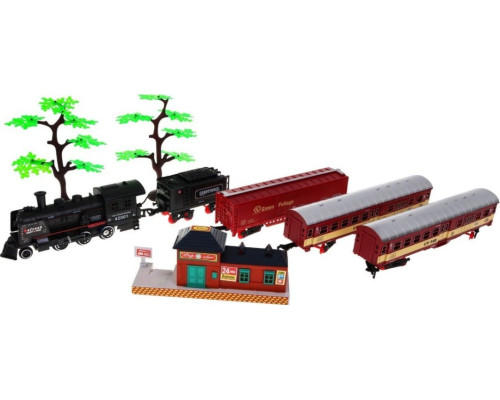 Поїзд зі звуками та димом 2 петлі