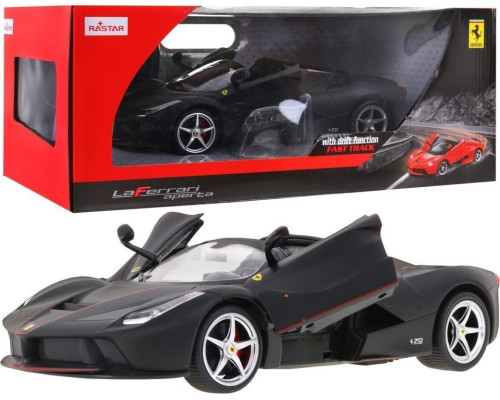 Ferrari LaFerrari Aperta чорний RASTAR модель 1:14 Автомобіль на дистанційному керуванні + пульт 2,4 ГГц