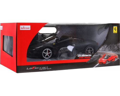 Ferrari LaFerrari Aperta чорний RASTAR модель 1:14 Автомобіль на дистанційному керуванні + пульт 2,4 ГГц