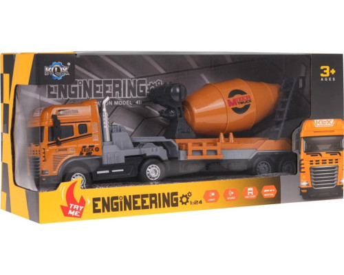 Дитяча машинка бетонозмішувач зі світловою та звуковою функцією ZAU.KLX800-243