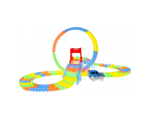 Дитяча гоночна траса для дітей 3+ флуоресцентна