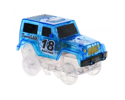 Дитяча гоночна траса для дітей 3+ флуоресцентна