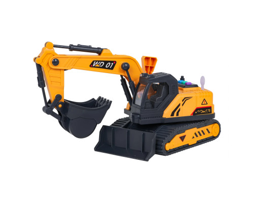 Дитячий екскаватор Ramiz WD101-A, жовто-чорний