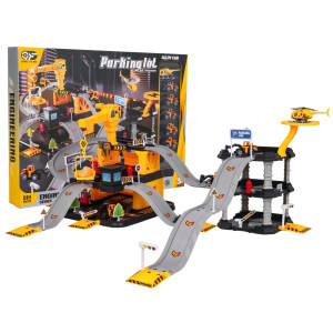 Дитячий іграшковий паркінг Ramiz 666-14 Будівельний майданчик з технікою