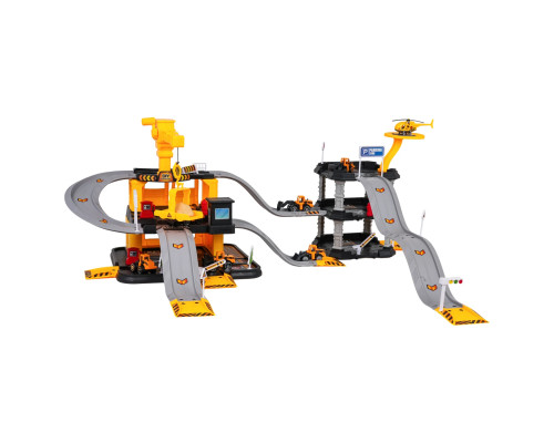 Дитячий іграшковий паркінг Ramiz 666-14 Будівельний майданчик з технікою