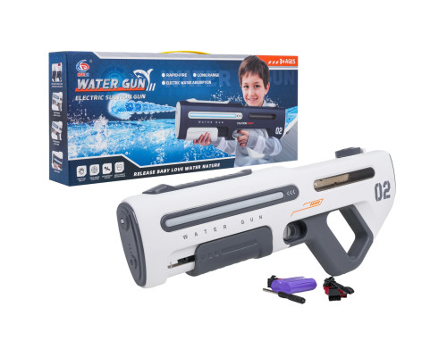 Дитячий водяний пістолет Ramiz 957-1, біло-сірий