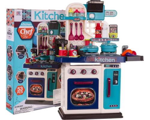 Дитяча кухня з функцією світла, звуку та води 53 шт.