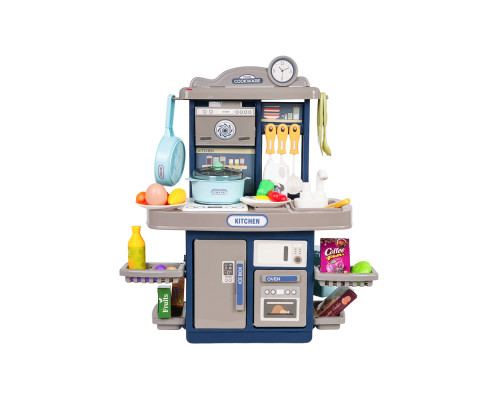 Дитяча кухня з функцією світла, звуку та аксесуарами Ramiz ZDZ.BD8022 38 ел. блакитна