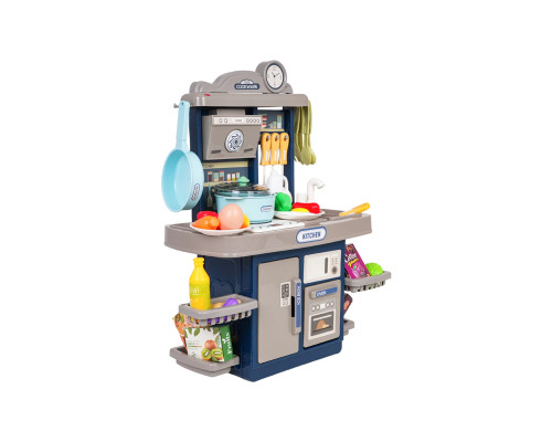 Дитяча кухня з функцією світла, звуку та аксесуарами Ramiz ZDZ.BD8022 38 ел. блакитна