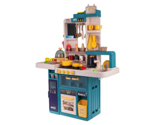 Дитяча кухня зі світлом і звуком 78 шт. Синій