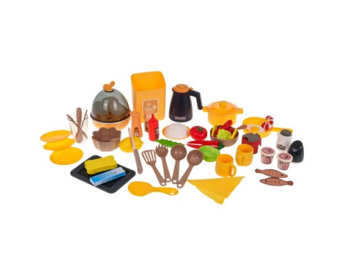 Дитяча кухня зі світлом і звуком 78 шт. Синій