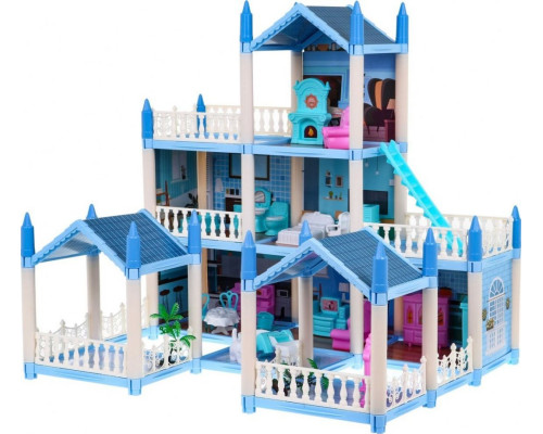  Ляльковий будиночок 6+ 3-х поверховий Синій