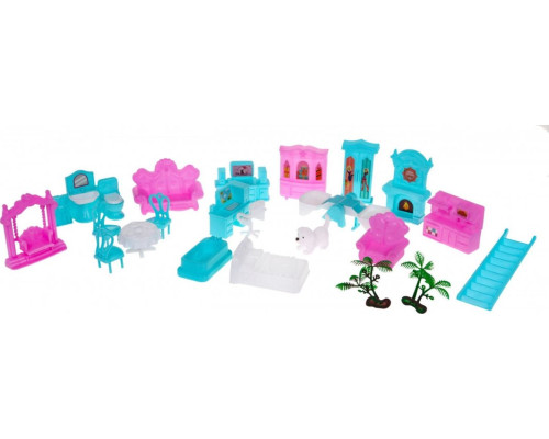  Ляльковий будиночок 6+ 3-х поверховий Синій