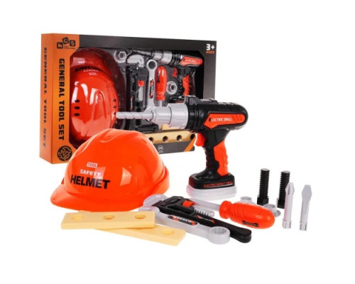 Дитячий набір інструментів + каска ZWA.778-28