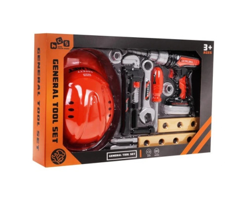 Дитячий набір інструментів + каска ZWA.778-28