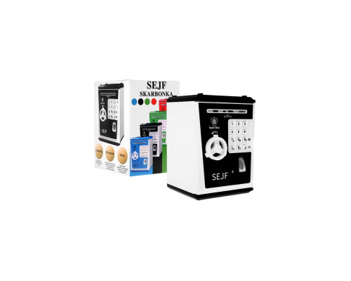 Дитяча скарбничка сейф для дітей 3+ Чорна