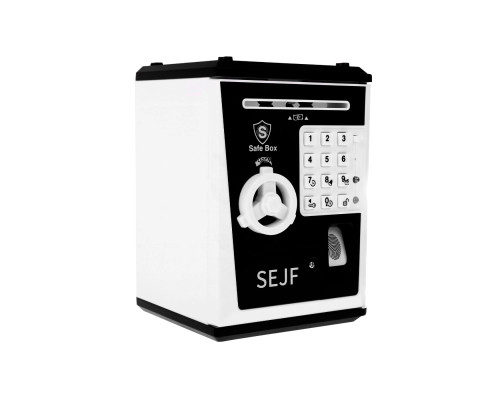 Дитяча скарбничка сейф для дітей 3+ Чорна