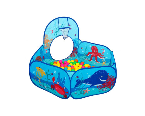 Дитячий намет з тунелем + сухий басейн