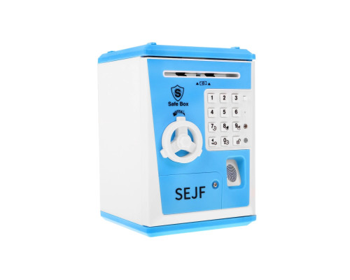 Дитяча скарбничка сейф для дітей 3+ Блакитна