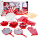 Дитячий набір Red little Chef 3+ Костюм кухаря + Каструлі + Аксесуари 14 шт.