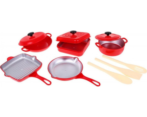 Дитячий набір Red little Chef 3+ Костюм кухаря + Каструлі + Аксесуари 14 шт. Дитячий набір Red little Chef 3+ Костюм кухаря + Каструлі + Аксесуари 14 шт.