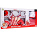 Дитячий набір Red little Chef 3+ Костюм кухаря + Каструлі + Аксесуари 14 шт.