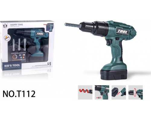 Дитячий інтерактивний дриль/шуруповерт для дітей 3+ ZWA.T112