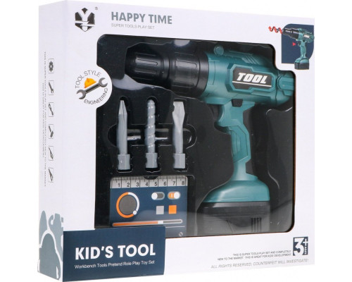 Дитячий інтерактивний дриль/шуруповерт для дітей 3+ ZWA.T112