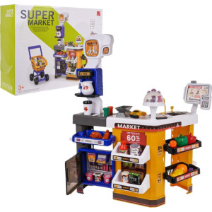 Супермаркет MEGA з кошиком + аксесуари