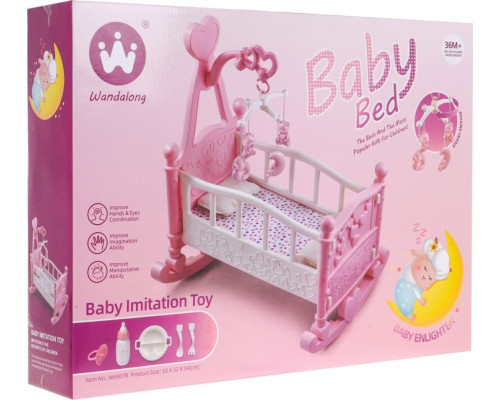 Ліжечко для ляльок RAMIZ 3+