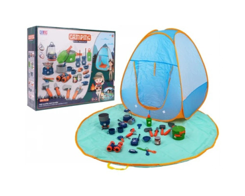 Дитячий кемпінговий набір MEGA з наметом + аксесуари