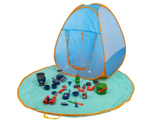 Дитячий кемпінговий набір MEGA з наметом + аксесуари