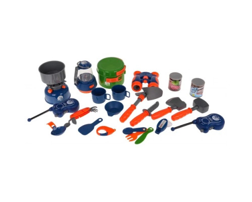 Дитячий кемпінговий набір MEGA з наметом + аксесуари