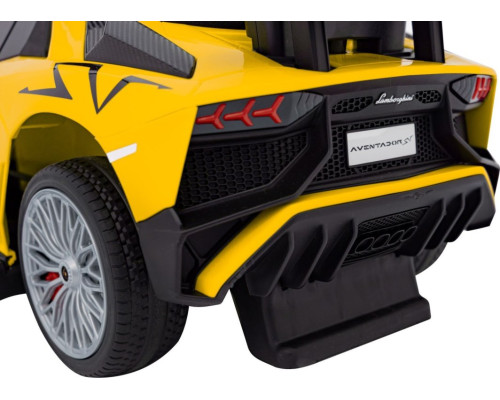 Дитячий толокар  Lamborghini Aventador SV Жовтий