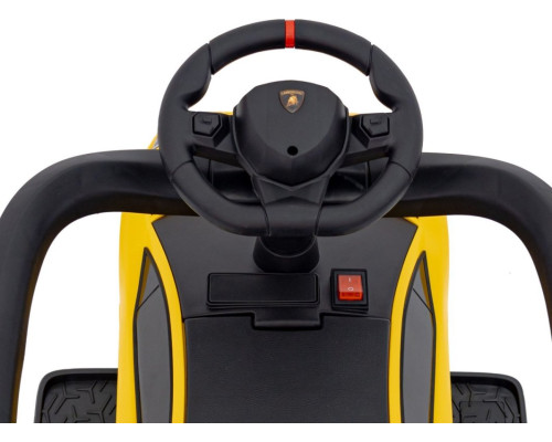 Дитячий толокар  Lamborghini Aventador SV Жовтий