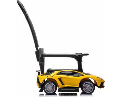 Дитячий толокар  Lamborghini Aventador SV Жовтий