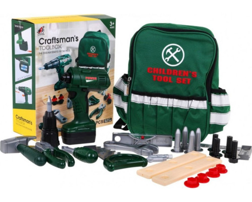 Дитячий набір інструментів DIY 3+ Інтерактивні ефекти + Викрутка + Рюкзак