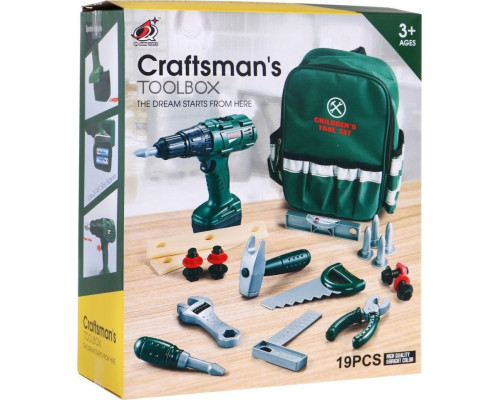 Дитячий набір інструментів DIY 3+ Інтерактивні ефекти + Викрутка + Рюкзак