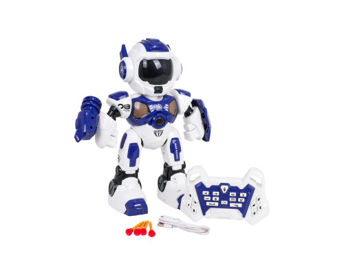 Дитячий багатофункціональний робот Ramiz A08 на дистанційному керуванні + функція стрільби