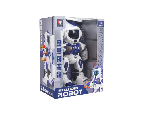 Дитячий багатофункціональний робот Ramiz A08 на дистанційному керуванні + функція стрільби