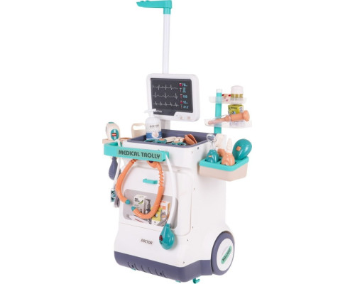 Інтерактивний набір лікаря з медичним візком для дітей 3+