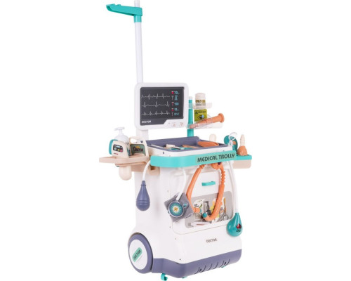 Інтерактивний набір лікаря з медичним візком для дітей 3+