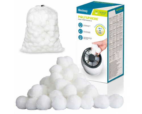 Насос з піщаним фільтром Bestway 58497 6056 л/год та фільтруючими кульками