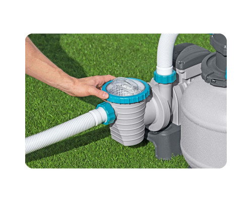 Насос з піщаним фільтром Bestway 58499 8327 л/год та фільтрувальними кульками