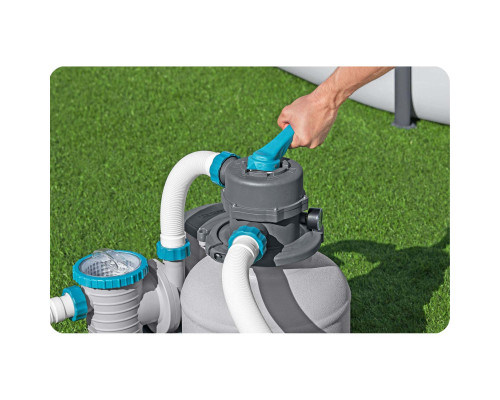 Насос з піщаним фільтром Bestway 58499 8327 л/год та фільтрувальними кульками