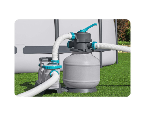 Насос з піщаним фільтром Bestway 58499 8327 л/год та фільтрувальними кульками