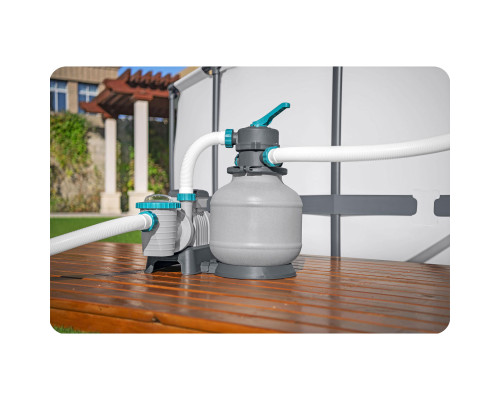 Насос з піщаним фільтром Bestway 58499 8327 л/год та фільтрувальними кульками