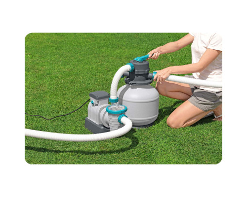 Насос з піщаним фільтром Bestway 58499 8327 л/год та фільтрувальними кульками